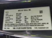 ✅ 2024 Tesla Model 3 • VIN: 5YJ3E1EA2RF726785 • Лот: 43101186. Опубликован ранее на IAAI с пробегом 13 135 миль. Бесплатный доступ к архиву аукционных продаж из США и подробный отчёт об истории автомобиля на DreamBid. Изображение 9.