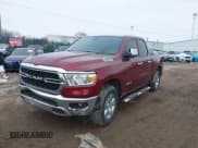 ✅ 2022 Ram 1500 Big Horn • VIN: 1C6RRFBG4NN263670 • Лот: 41598066. Опубликован ранее на IAAI с пробегом 49 999 миль. Бесплатный доступ к архиву аукционных продаж из США и подробный отчёт об истории автомобиля на DreamBid. Изображение 2.