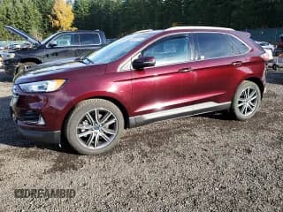 ✅ 2019 Ford Edge Titanium • VIN: 2FMPK4K9XKBB32868 • Lot: 93372375. Wystawiony na Copart z przebiegiem 46 014 mil. Bezpłatny archiwum sprzedaży aukcyjnych z USA i szczegółowy raport historii pojazdu na DreamBid. Zdjęcie 1.