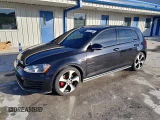 ✅ 2017 Volkswagen Golf GTI S • VIN: 3VW4T7AU0HM071546 • Lot: 93667985. Listed on Copart with 72,722 mi. Free auction sales archive from the USA and detailed vehicle history report at DreamBid. Image 1.