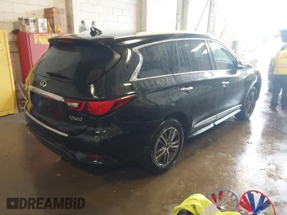 ✅ 2019 Infiniti QX60 Luxe • VIN: 5N1DL0MMXKC561342 • Lot: 43574306. Wystawiony na IAAI z przebiegiem 104 588 mil. Bezpłatny archiwum sprzedaży aukcyjnych z USA i szczegółowy raport historii pojazdu na DreamBid. Zdjęcie 4.