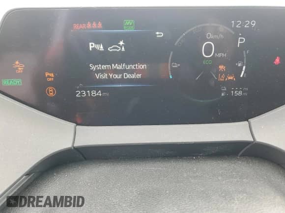 2024 Toyota Prius SE с VIN JTDACACUXR3012846, выставлен на аукционе Copart как лот 69588405 с пробегом 23 184 миль миль и Списание • Salvage title. История ставок и продаж доступна на DreamBid. Изображение 9.