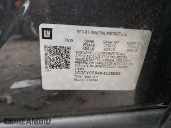 ✅ 2019 Chevrolet Bolt EV LT • VIN: 1G1FY6S04K4136963 • Lot: 66204244. Wystawiony na Copart z przebiegiem 19 268 mil. Bezpłatny archiwum sprzedaży aukcyjnych z USA i szczegółowy raport historii pojazdu na DreamBid. Zdjęcie 12.