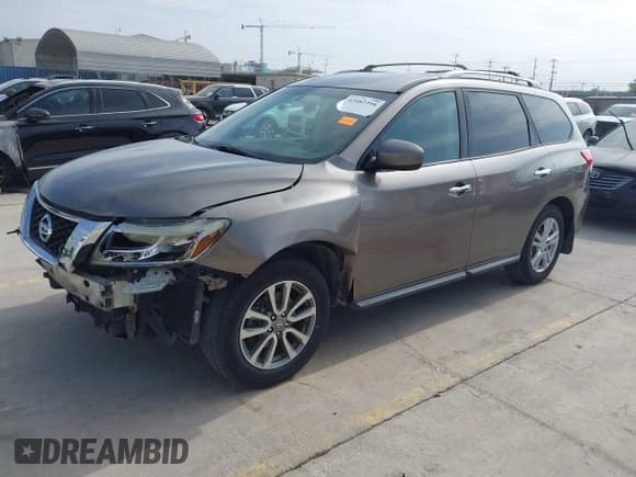 ✅ 2014 Nissan Pathfinder SV • VIN: 5N1AR2MN1EC602032 • Лот: 43482398. Опубликован ранее на IAAI с пробегом 188 333 миль. Бесплатный доступ к архиву аукционных продаж из США и подробный отчёт об истории автомобиля на DreamBid. Изображение 2.