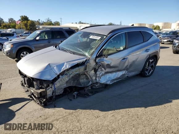 2022 Hyundai Tucson SEL с VIN KM8JBDA26NU050516, выставлен на аукционе Copart как лот 76061034 с пробегом 42 340 миль миль и Списание • Salvage title. История ставок и продаж доступна на DreamBid. Изображение 1.