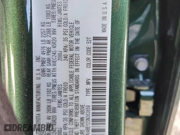 ✅ 2025 Mazda CX-50 Premium Plus • VIN: 7MMVABEY2SN363659 • Лот: 85578565. Опубликован ранее на Copart с пробегом Не указан. Бесплатный доступ к архиву аукционных продаж из США и подробный отчёт об истории автомобиля на DreamBid. Изображение 13.