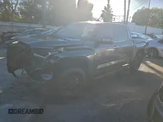 ✅ 2023 Toyota Tundra Limited Hybrid • VIN: 5TFJC5DB0PX038768 • Lot: 91287195. Listed on Copart with 20,803 mi. Free auction sales archive from the USA and detailed vehicle history report at DreamBid. Image 1.