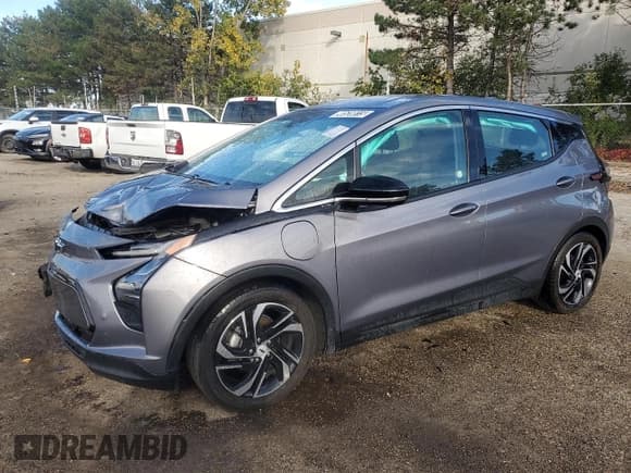 ✅ 2023 Chevrolet Bolt EV 2LT • VIN: 1G1FX6S07P4139124 • Lot: 90520815. Listed on Copart with 58,090 mi. Free auction sales archive from the USA and detailed vehicle history report at DreamBid. Image 1.