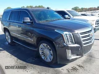 ✅ 2016 Cadillac Escalade Platinum • VIN: 1GYS4DKJ5GR119009 • Lot: 43718664. Listed on IAAI with 152,993 mi. Free auction sales archive from the USA and detailed vehicle history report at DreamBid. Image 1.