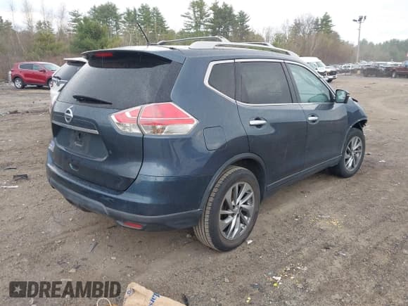 ✅ 2014 Nissan Rogue SV • VIN: 5N1AT2MV5EC824509 • Lot: 42107884. Listed on IAAI with 94,528 mi. Free auction sales archive from the USA and detailed vehicle history report at DreamBid. Image 4.