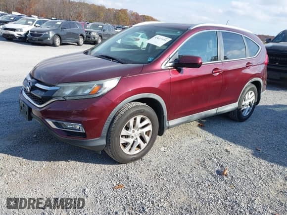 ✅ 2015 Honda CR-V EX-L • VIN: 2HKRM3H73FH542185 • Lot: 43617191. Listed on IAAI with 65,814 mi. Free auction sales archive from the USA and detailed vehicle history report at DreamBid. Image 23.