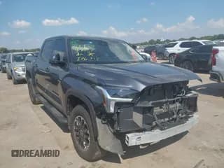 ✅ 2023 Toyota Tundra SR5 • VIN: 5TFLA5DB8PX103350 • Lot: 43375060. Listed on IAAI with 32,431 mi. Free auction sales archive from the USA and detailed vehicle history report at DreamBid. Image 1.