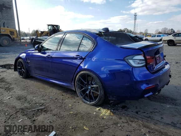 ✅ 2018 BMW M3 • VIN: WBS8M9C53J5L71752 • Lot: 37308724. Listed on Copart with 19,425 mi. Free auction sales archive from the USA and detailed vehicle history report at DreamBid. Image 2.