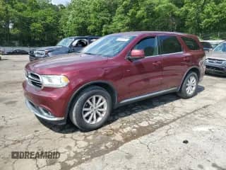 2020 Dodge Durango SXT z VIN 1C4RDHAG0LC325000, wystawiony jako Copart lot #56895725 z przebiegiem 77 009 mil mil oraz Czysty tytuł • Clean title. Historia ofert i sprzedaży dostępna na DreamBid. Obrazek 1.