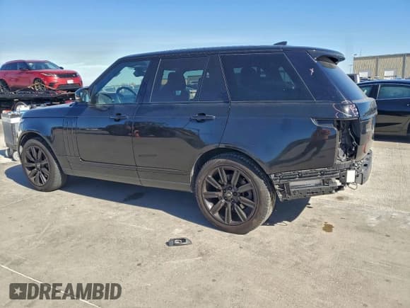✅ 2017 Land Rover Range Rover • VIN: SALGS2FE6HA360573 • Lot: 91674325. Listed on Copart with 77,180 mi. Free auction sales archive from the USA and detailed vehicle history report at DreamBid. Image 2.