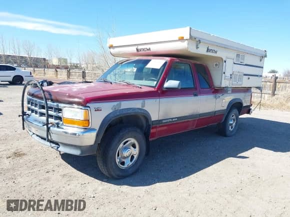 1994 Dodge Dakota with VIN 1B7GG23Y4RS589157, listed as a IAAI auction lot 41869916 with 122,140 mi miles and . Bid and sale history available at DreamBid. Image 2.