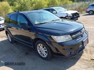 2015 Dodge Journey SXT z VIN 3C4PDCBG8FT605104, wystawiony jako IAAI lot #43258131 z przebiegiem 121 000 mil mil oraz . Historia ofert i sprzedaży dostępna na DreamBid. Obrazek 1.