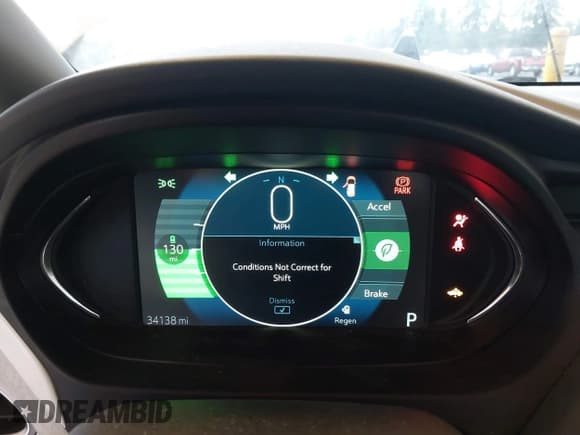 ✅ 2020 Chevrolet Bolt EV Premier • VIN: 1G1FZ6S08L4114916 • Lot: 43682053. Listed on IAAI with 34,138 mi. Free auction sales archive from the USA and detailed vehicle history report at DreamBid. Image 7.