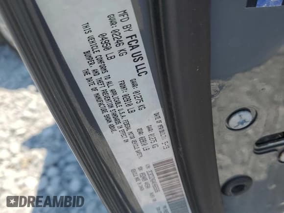 ✅ 2019 Dodge Challenger SXT • VIN: 2C3CDZAG4KH665696 • Lot: 71517695. Listed on Copart with 115,720 mi. Free auction sales archive from the USA and detailed vehicle history report at DreamBid. Image 12.