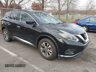 ✅ 2018 Nissan Murano Platinum • VIN: 5N1AZ2MH5JN145489 • Lot: 43691270. Wystawiony na IAAI z przebiegiem 92 597 mil. Bezpłatny archiwum sprzedaży aukcyjnych z USA i szczegółowy raport historii pojazdu na DreamBid. Zdjęcie 1.