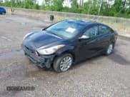 ✅ 2016 Hyundai Elantra SE • VIN: 5NPDH4AE9GH719899 • Lot: 42430799. Listed on IAAI with 150,231 mi. Free auction sales archive from the USA and detailed vehicle history report at DreamBid. Image 2.