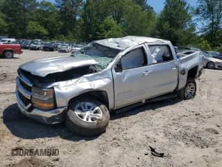 2018 Chevrolet Silverado 1500 LT z VIN 3GCPCREH0JG156741, wystawiony jako Copart lot #55420075 z przebiegiem 157 728 mil mil oraz Szkoda całkowita • Salvage title. Historia ofert i sprzedaży dostępna na DreamBid. Obrazek 1.