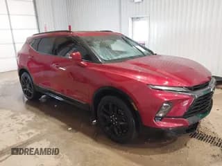 ✅ 2023 Chevrolet Blazer RS • VIN: 3GNKBKRS4PS219606 • Lot: 41643203. Wystawiony na IAAI z przebiegiem 36 044 mil. Bezpłatny archiwum sprzedaży aukcyjnych z USA i szczegółowy raport historii pojazdu na DreamBid. Zdjęcie 1.