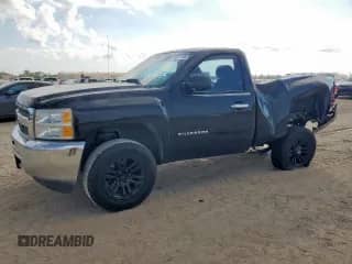 2013 Chevrolet Silverado 1500 Work Truck with VIN 1GCNCPEX7DZ142150, listed as a Copart auction lot 81231895 with 195,288 mi miles and Salvage title. Bid and sale history available at DreamBid. Image 1.