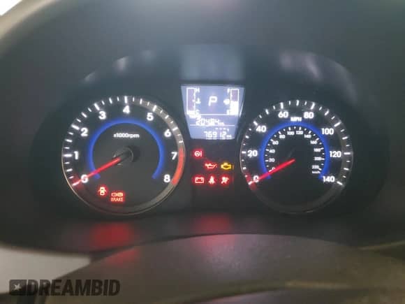 2017 Hyundai Accent SE with VIN KMHCT4AE0HU358432, listed as a Copart auction lot 91069795 with 76,912 mi miles and Salvage title. Bid and sale history available at DreamBid. Image 9.