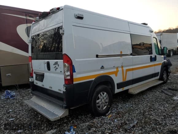 ✅ 2019 Ram ProMaster Cargo • VIN: 3C6TRVDG9KE536941 • Lot: 59409005. Listed on Copart with Not provided. Free auction sales archive from the USA and detailed vehicle history report at DreamBid. Image 3.