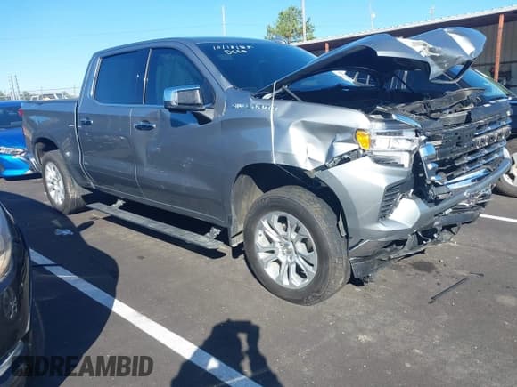 ✅ 2024 Chevrolet Silverado 1500 LTZ • VIN: 2GCUDGED0R1238149 • Лот: 43473641. Опубликован ранее на IAAI с пробегом 27 957 миль. Бесплатный доступ к архиву аукционных продаж из США и подробный отчёт об истории автомобиля на DreamBid. Изображение 1.