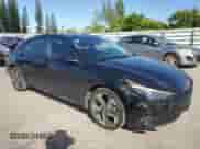 2023 Hyundai Elantra SEL z VIN KMHLS4AG1PU527392, wystawiony jako Copart lot #85843425 z przebiegiem 87 349 mil mil oraz Szkoda całkowita • Salvage title. Historia ofert i sprzedaży dostępna na DreamBid. Obrazek 4.