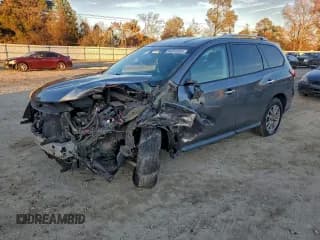 ✅ 2015 Nissan Pathfinder S • VIN: 5N1AR2MN0FC616859 • Lot: 94343965. Listed on Copart with 65,082 mi. Free auction sales archive from the USA and detailed vehicle history report at DreamBid. Image 1.