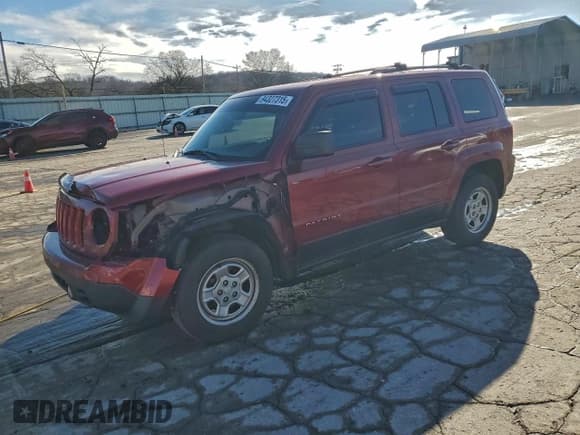✅ 2016 Jeep Patriot Sport • VIN: 1C4NJPBBXGD777525 • Lot: 94327315. Listed on Copart with 118,255 mi. Free auction sales archive from the USA and detailed vehicle history report at DreamBid. Image 1.