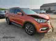 2018 Hyundai Santa Fe Ultimate with VIN 5XYZW4LA2JG506734, listed as a Copart auction lot 60324025 with 85,336 mi miles and Salvage title. Bid and sale history available at DreamBid. Image 4.