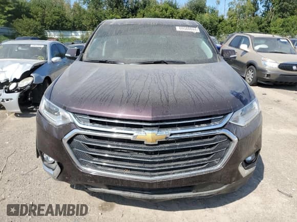 ✅ 2019 Chevrolet Traverse LT Cloth • VIN: 1GNERGKW9KJ218237 • Lot: 69588844. Wystawiony na Copart z przebiegiem 57 307 mil. Bezpłatny archiwum sprzedaży aukcyjnych z USA i szczegółowy raport historii pojazdu na DreamBid. Zdjęcie 5.