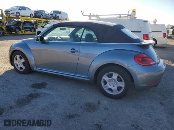 ✅ 2016 Volkswagen Beetle Denim • VIN: 3VW507AT7GM808986 • Lot: 90119895. Listed on Copart with 282,735 mi. Free auction sales archive from the USA and detailed vehicle history report at DreamBid. Image 2.