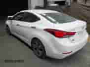 2014 Hyundai Elantra SE z VIN 5NPDH4AE6EH458650, wystawiony jako IAAI lot #42758489 z przebiegiem 126 394 mil mil oraz . Historia ofert i sprzedaży dostępna na DreamBid. Obrazek 3.