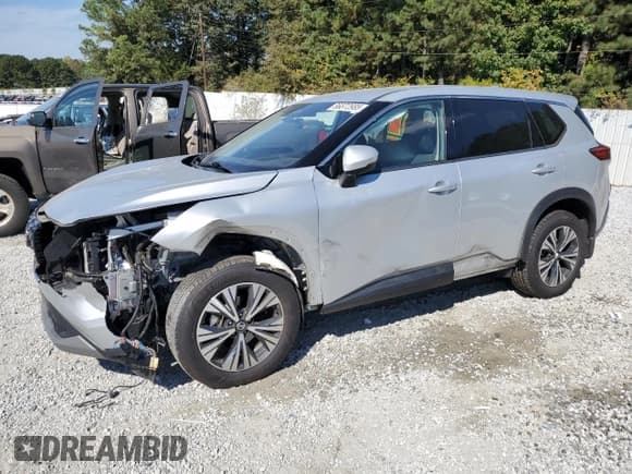 ✅ 2021 Nissan Rogue SV • VIN: JN8AT3BA3MW023086 • Lot: 86872985. Listed on Copart with 49,298 mi. Free auction sales archive from the USA and detailed vehicle history report at DreamBid. Image 1.