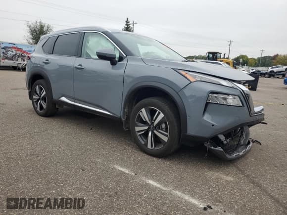 ✅ 2022 Nissan Rogue SL • VIN: 5N1BT3CB6NC727319 • Lot: 86798365. Listed on Copart with 15,361 mi. Free auction sales archive from the USA and detailed vehicle history report at DreamBid. Image 4.
