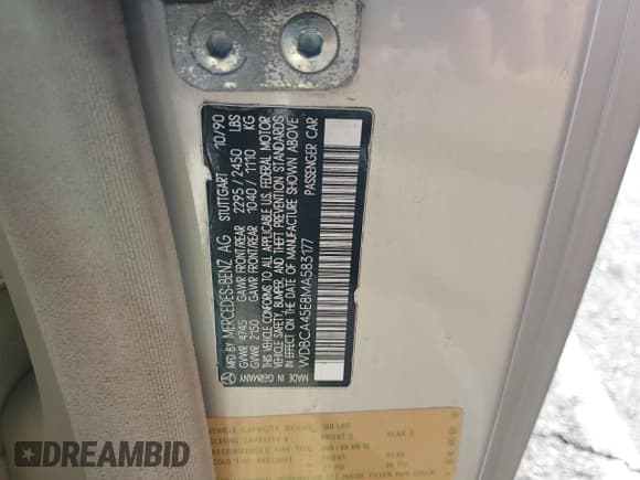 ✅ 1991 Mercedes-Benz 560 • VIN: WDBCA45E8MA583177 • Lot: 86267055. Wystawiony na Copart z przebiegiem 132 543 mil. Bezpłatny archiwum sprzedaży aukcyjnych z USA i szczegółowy raport historii pojazdu na DreamBid. Zdjęcie 12.