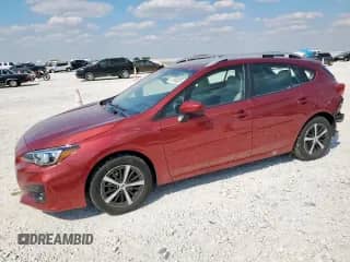 2019 Subaru Impreza Premium z VIN 4S3GTAD60K3756343, wystawiony jako Copart lot #81938265 z przebiegiem 32 306 mil mil oraz Szkoda całkowita • Salvage title. Historia ofert i sprzedaży dostępna na DreamBid. Obrazek 1.