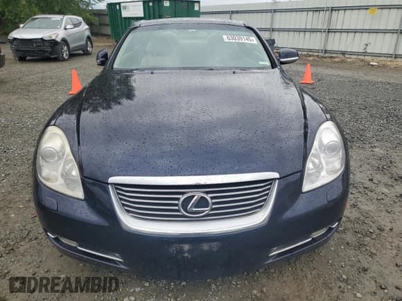 ✅ 2007 Lexus SC 430 • VIN: JTHFN45Y979013870 • Lot: 63039145. Listed on Copart with 172,949 mi. Free auction sales archive from the USA and detailed vehicle history report at DreamBid. Image 5.