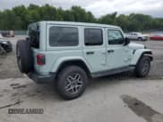 ✅ 2024 Jeep Wrangler Sahara • VIN: 1C4PJXEG9RW334127 • Lot: 69811845. Listed on Copart with 7,372 mi. Free auction sales archive from the USA and detailed vehicle history report at DreamBid. Image 3.