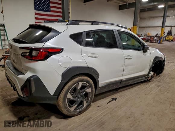 ✅ 2024 Subaru Crosstrek Limited • VIN: 4S4GUHM64R3708789 • Lot: 95510565. Listed on Copart with 9,813 mi. Free auction sales archive from the USA and detailed vehicle history report at DreamBid. Image 3.