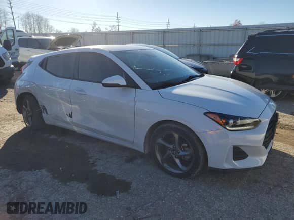 2020 Hyundai Veloster 2.0 z VIN KMHTG6AF4LU021831, wystawiony jako Copart lot #80334674 z przebiegiem 51 115 mil mil oraz Szkoda całkowita • Salvage title. Historia ofert i sprzedaży dostępna na DreamBid. Obrazek 4.