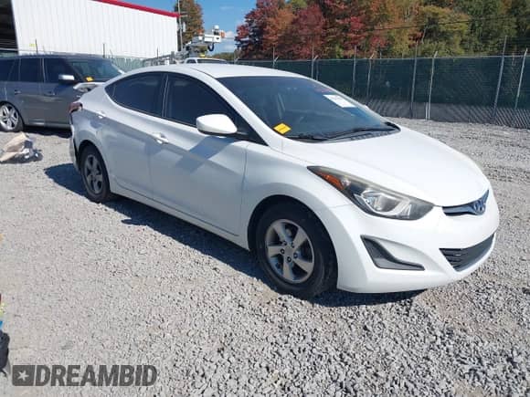 2015 Hyundai Elantra SE with VIN 5NPDH4AE6FH568423, listed as a IAAI auction lot 43257903 with 110,379 mi miles and . Bid and sale history available at DreamBid. Image 1.