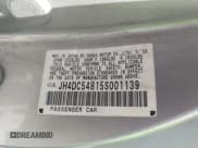 ✅ 2005 Acura RSX • VIN: JH4DC54815S001139 • Lot: 42565278. Wystawiony na IAAI z przebiegiem Nie podano. Bezpłatny archiwum sprzedaży aukcyjnych z USA i szczegółowy raport historii pojazdu na DreamBid. Zdjęcie 9.