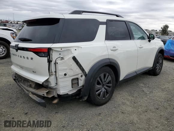 ✅ 2023 Nissan Pathfinder SV • VIN: 5N1DR3BA3PC249573 • Lot: 84587245. Listed on Copart with 59,206 mi. Free auction sales archive from the USA and detailed vehicle history report at DreamBid. Image 3.