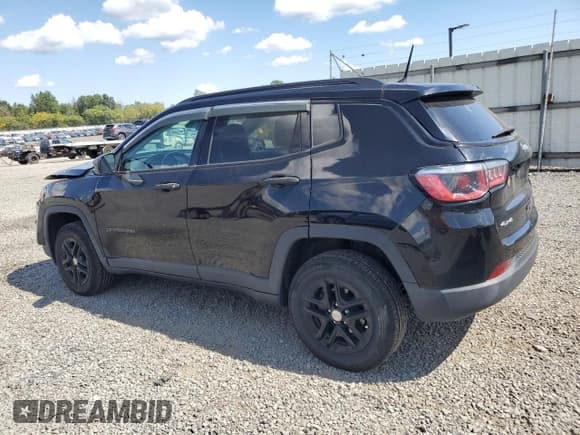 ✅ 2018 Jeep Compass Sport • VIN: 3C4NJDAB1JT137771 • Lot: 71315495. Listed on Copart with 140,466 mi. Free auction sales archive from the USA and detailed vehicle history report at DreamBid. Image 2.